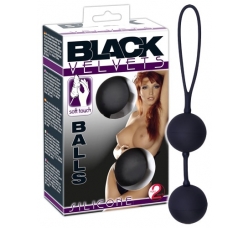 Вагинальные шарики Black Velvets Silicone Balls